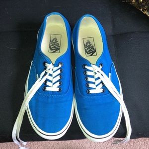 Authentic Blue Vans